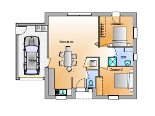  Maison à vendre 3 pièces 62 m²