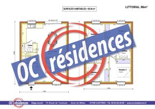  Maison 5 pi�ces 95 m� Labrugui�re