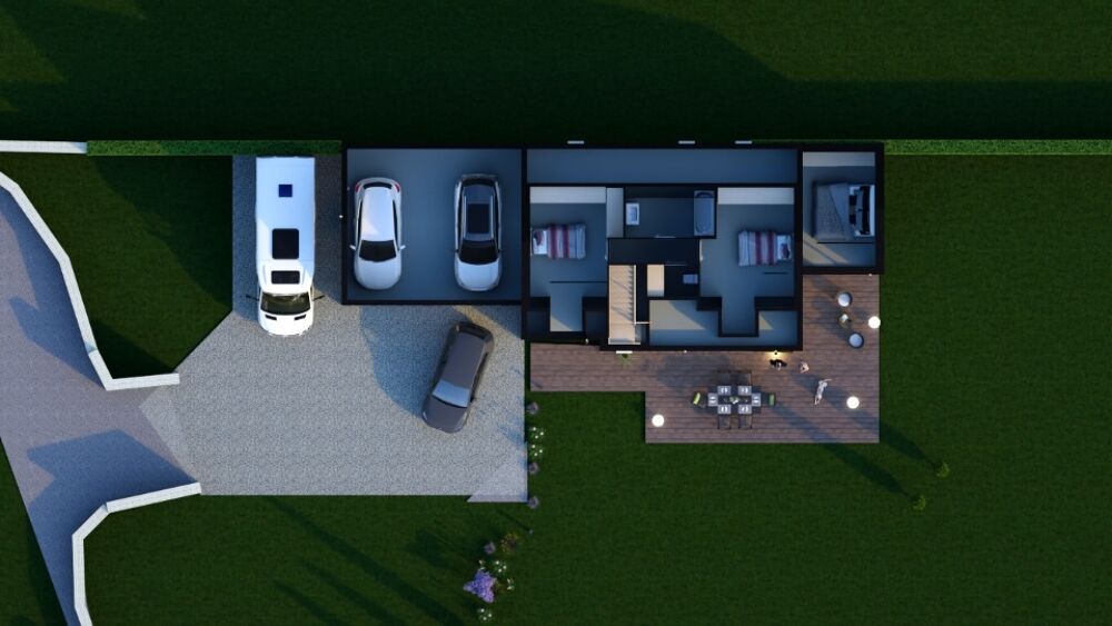MAISON NEUVE DE 125 M² À MONTBAZON, SECTEUR AVEC UN EMPL....