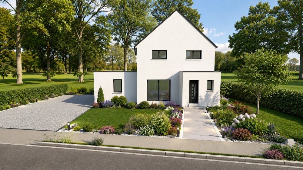 Belle maison moderne à construire de 149 m² offrant 4 ch....