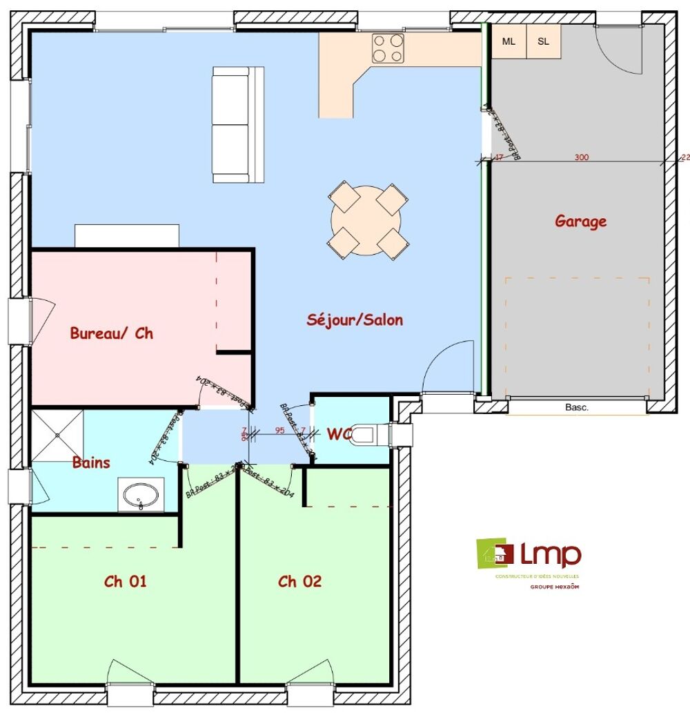 MAISON À CONSTRUIRE DE 80 M² À SAINT-HILAIRE-DE-RIEZ, 4 ....