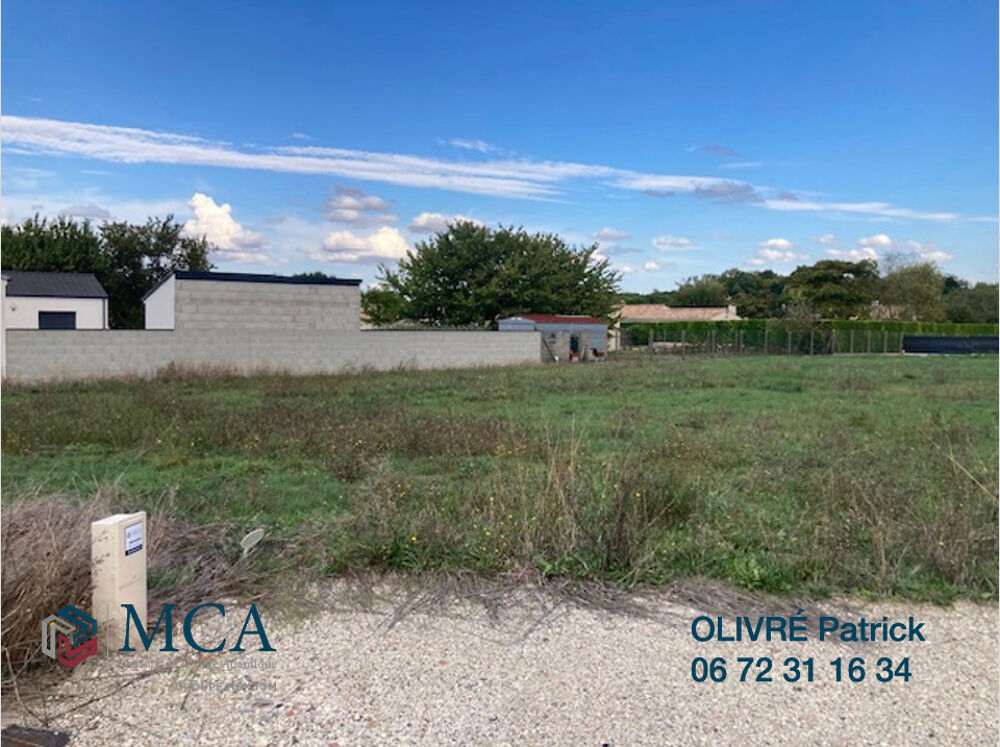 vente Terrain - 611 m² Rouffiac (17800)