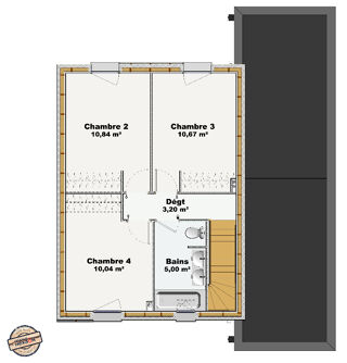  Maison 5 pi�ces 97 m� Lim�sy