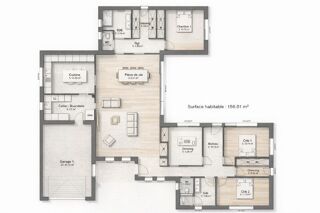  Maison à vendre 6 pièces 156 m²
