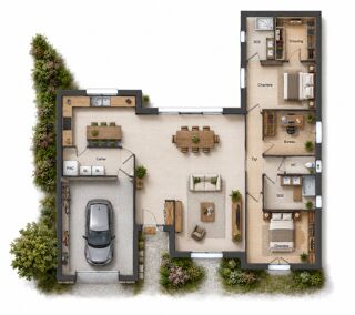  Maison à vendre 4 pièces 125 m²