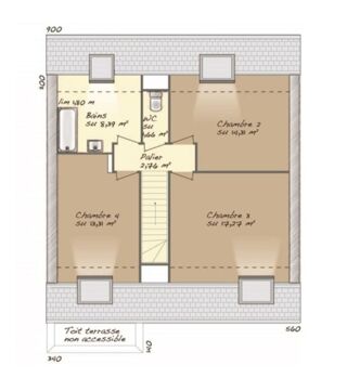  Maison � vendre 6 pi�ces 113 m�