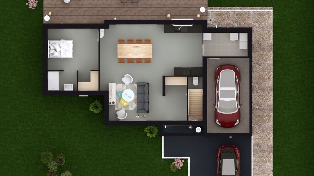 MAISON À CONSTRUIRE DE 115 M² IDÉALEMENT SITUÉE À CINQ-M....