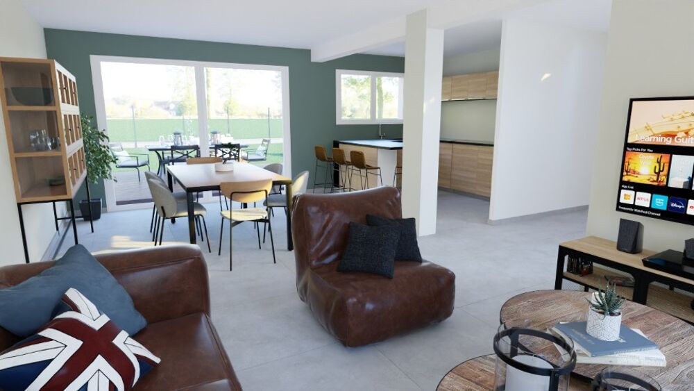 vente Maison - 6 pièce(s) - 116 m² Harnes (62440)