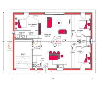  Maison 4 pi�ces 100 m� Arcangues