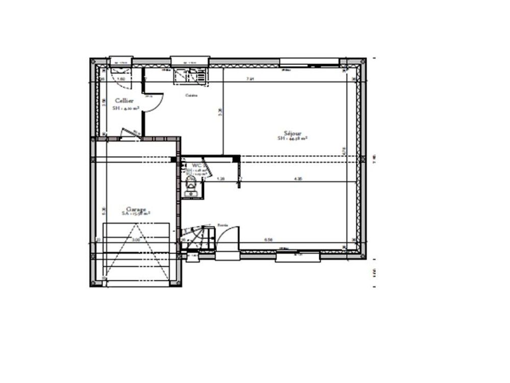 VENTE : maison T5 (50 m²) au Mans Idéalement située ....