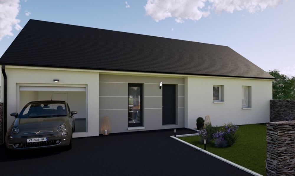Maison F5 (90 m²) en vente à Druye Gare Druye à 245 ....