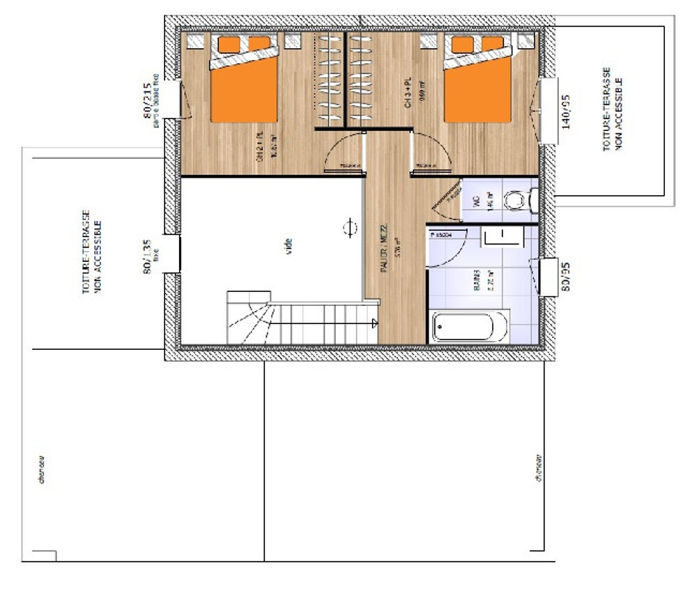 vente Maison - 5 pièce(s) - 115 m² Pellouailles-les-Vignes (49112)