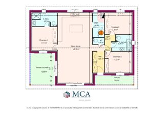  Maison 4 pièces 110 m² Dax