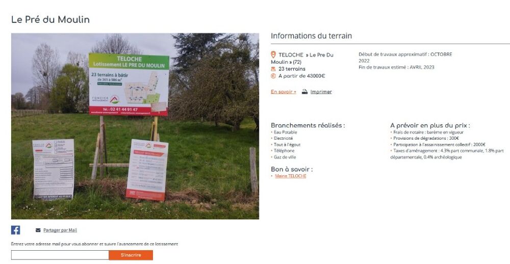 vente Maison - 5 pièce(s) - 130 m² Teloché (72220)