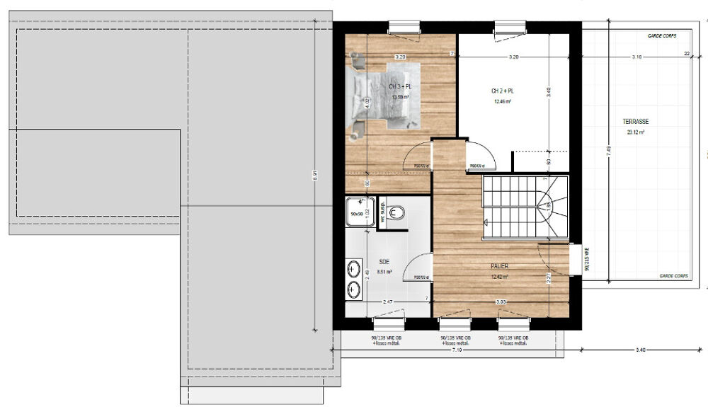 vente Maison - 6 pièce(s) - 153 m² Bouchemaine (49080)