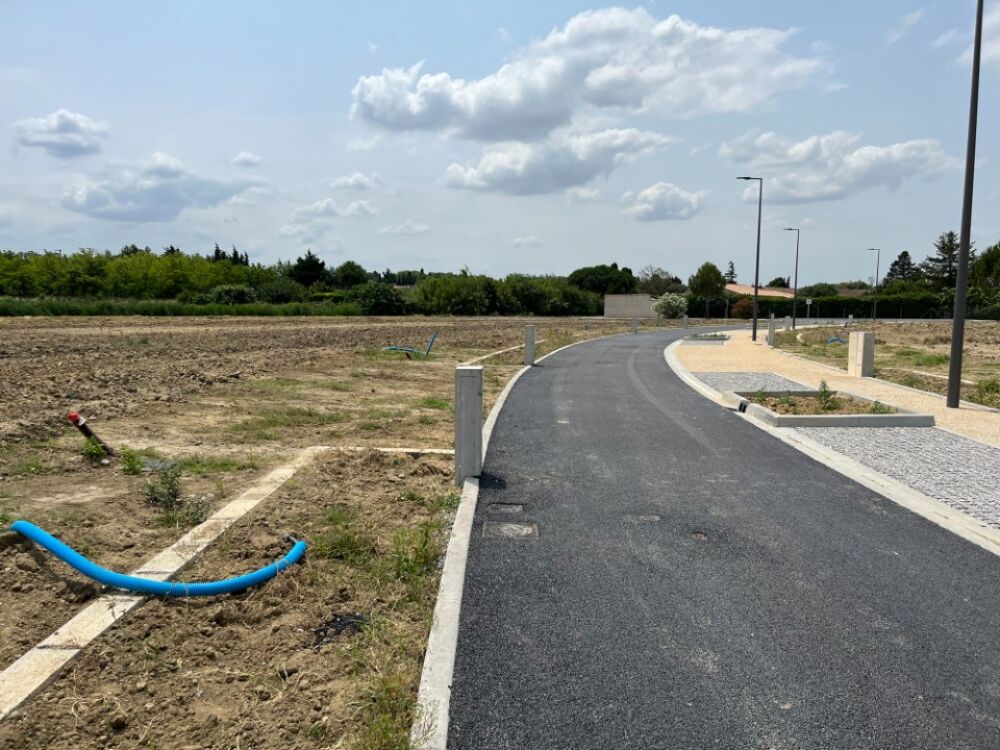 vente Terrain - 700 m� Villes�quelande (11170)