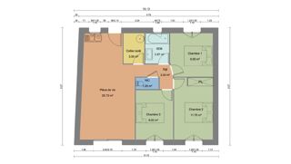  Maison � vendre 3 pi�ces 70 m�