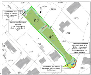  Terrain � vendre 614 m�