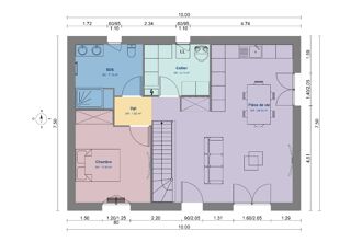  Maison à vendre 4 pièces 90 m²