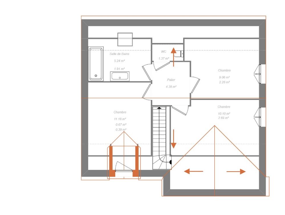 MAISON À CONSTRUIRE DE 110 M² PROCHE DE LE BLANC AVEC 5 ....