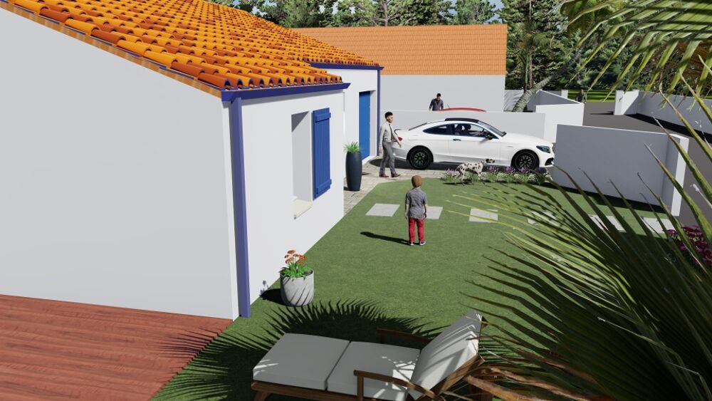 vente Maison - 4 pi�ce(s) - 90 m� Saint-Hilaire-de-Riez (85270)