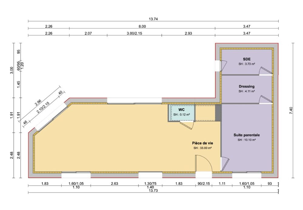 vente Maison - 6 pièce(s) - 83 m² Franqueville-Saint-Pierre (76520)