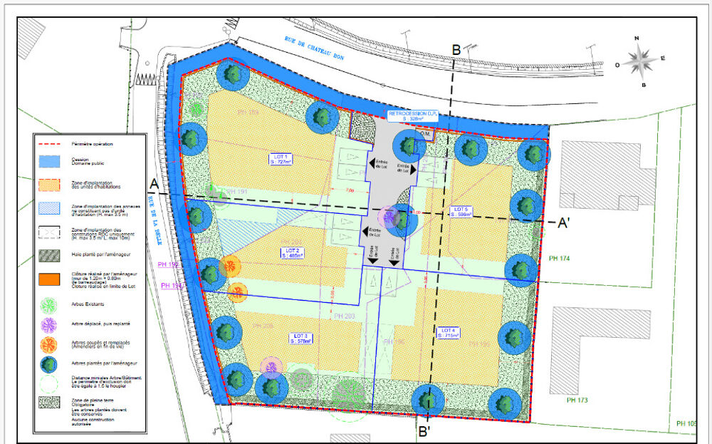 vente Terrain - 715 m² Saint-Jean-de-Védas (34430)