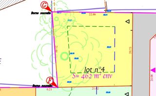  Terrain � vendre 462 m�