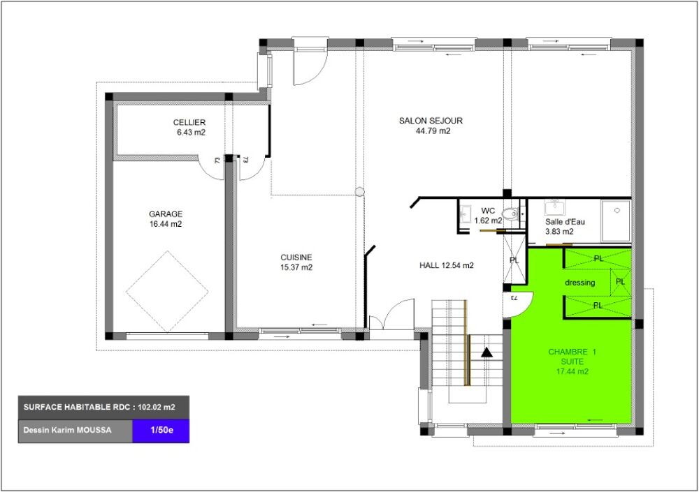 vente Maison - 7 pièce(s) - 160 m² Saint-Sulpice-de-Favières (91910)