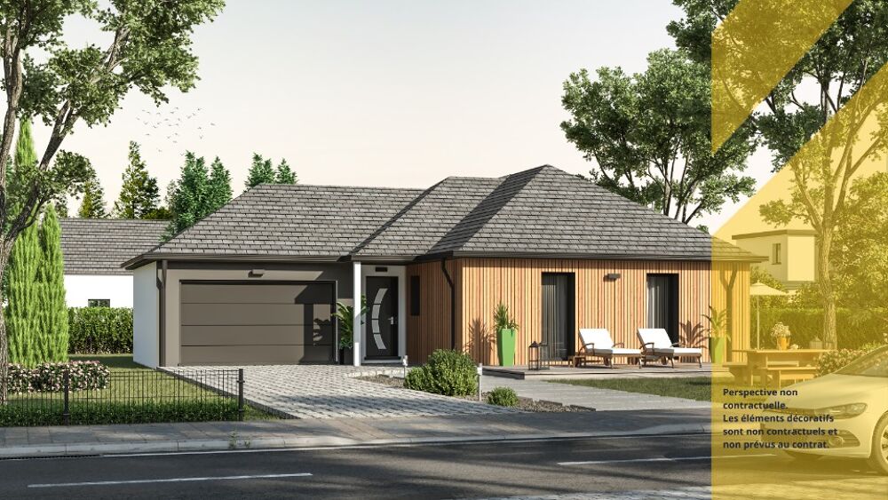Maison neuve de plain-pied de 90 m² avec 4 pièces - Bann....