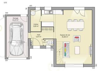  Maison à vendre 5 pièces 90 m²