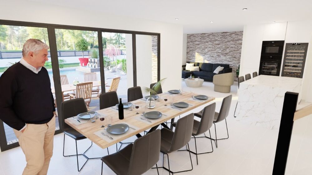 🏡 Villa contemporaine entre tradition et moderni....