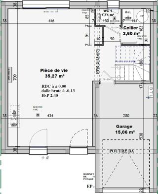  Maison 3 pi�ces 87 m� Douvres-la-d�livrande
