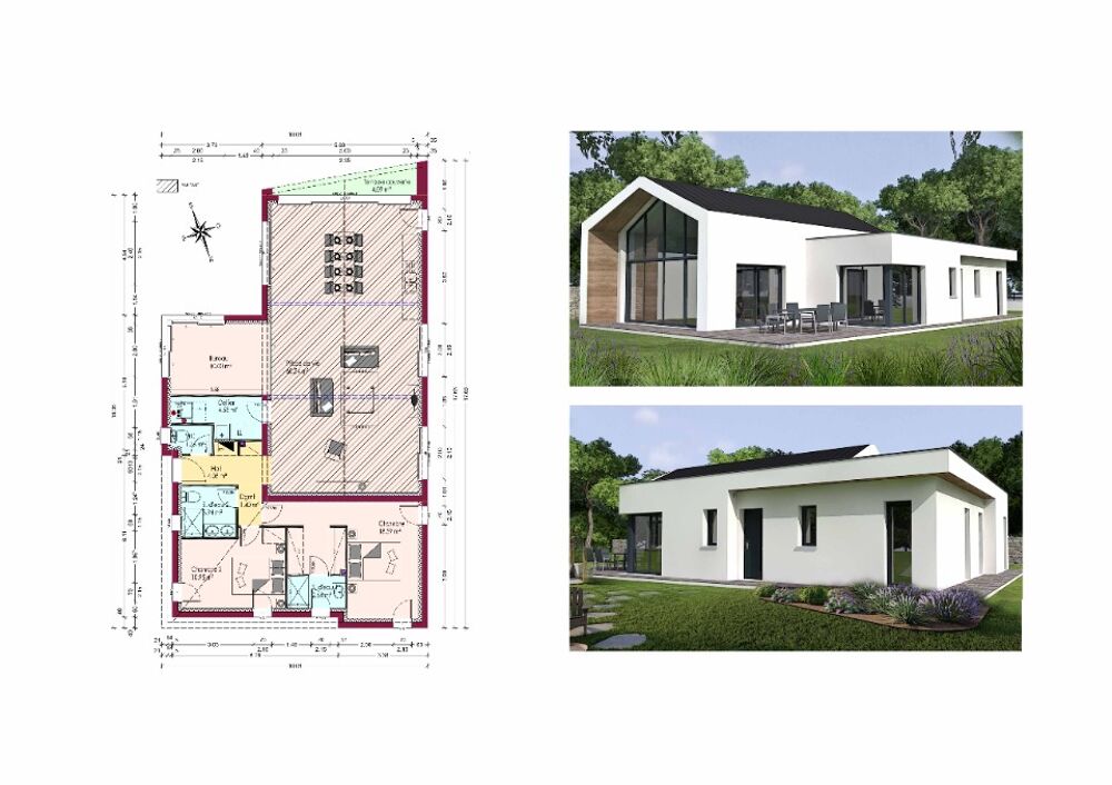 vente Maison - 4 pièce(s) - 117 m² Le Haillan (33185)