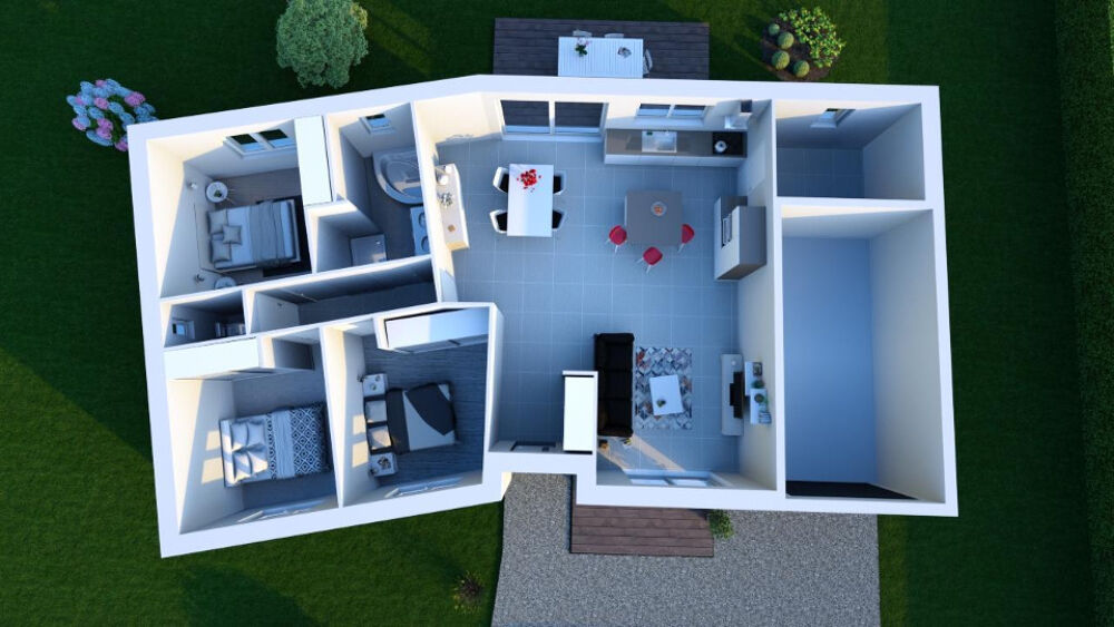 MAISON À CONSTRUIRE DE 95 M² IDÉALEMENT SITUÉE À FILLÉ, ....