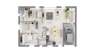  Maison 4 pi�ces 90 m� Montgiscard