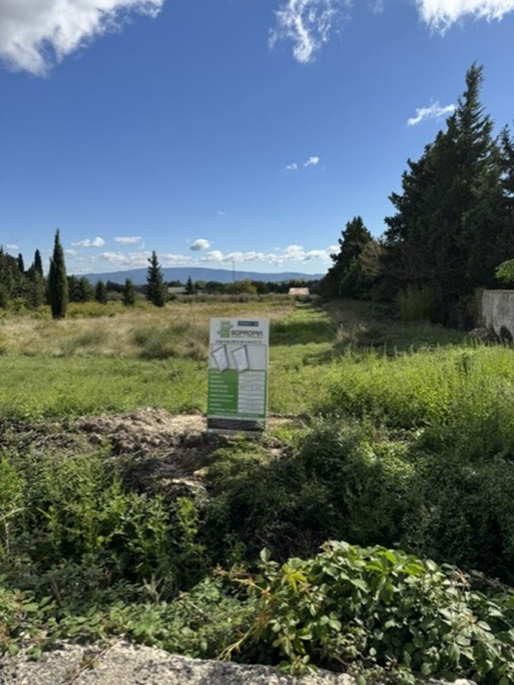 vente Terrain - 461 m² Caumont-sur-Durance (84510)