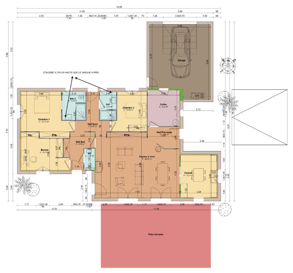 vente Maison - 5 pièce(s) - 119 m² Montlouis-sur-Loire (37270)