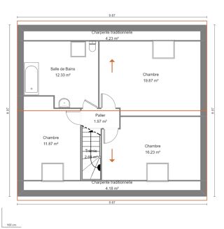  Maison à vendre 5 pièces 100 m²