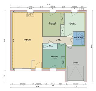  Maison  vendre 6 pices 76 m
