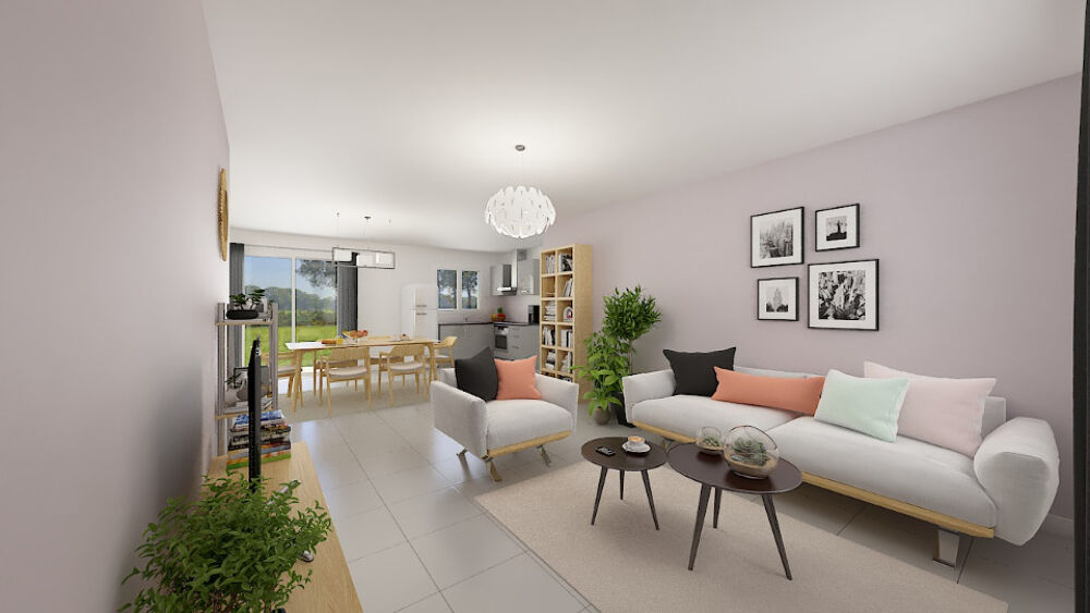 MAISON À CONSTRUIRE DE 84 M² À SAINT-DENIS-LÈS-BOURG, PR....