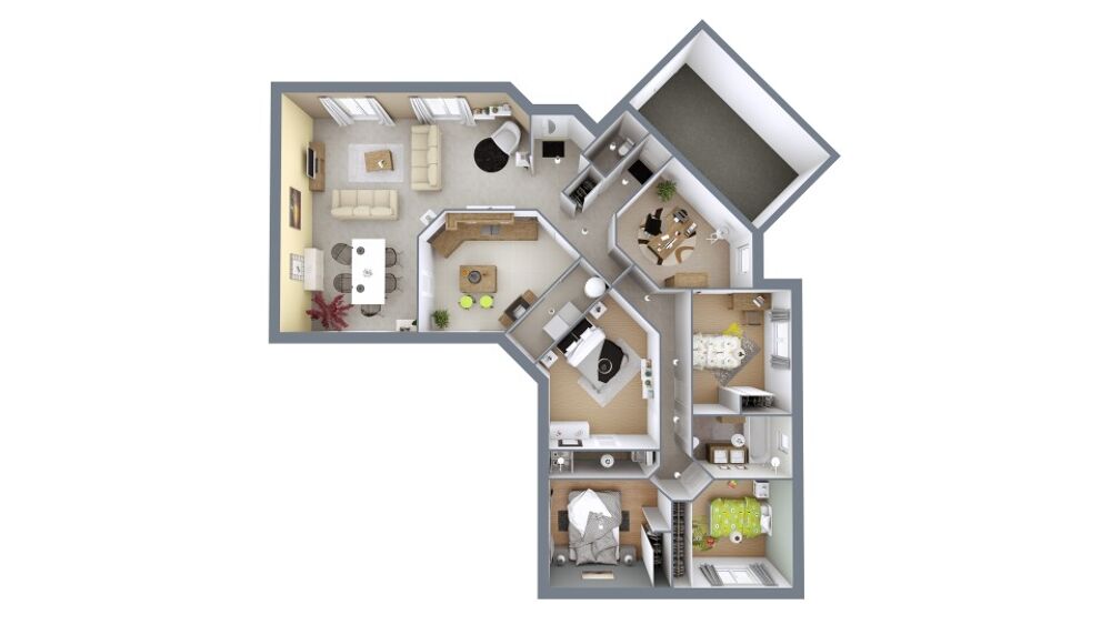 MAISON À CONSTRUIRE DE 146 M² IDÉALEMENT SITUÉE À LANGOI....