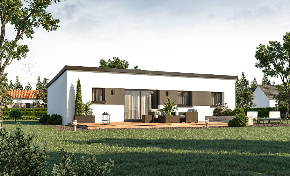 MAISON NEUVE À CAUDAN AVEC 80 M² DE SURFACE HABITABLE<BR....