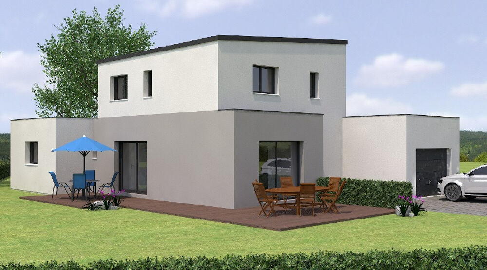 MAISON À CONSTRUIRE DE 141 M² PROCHE DE CERNUSSON, 6 PIÈ....