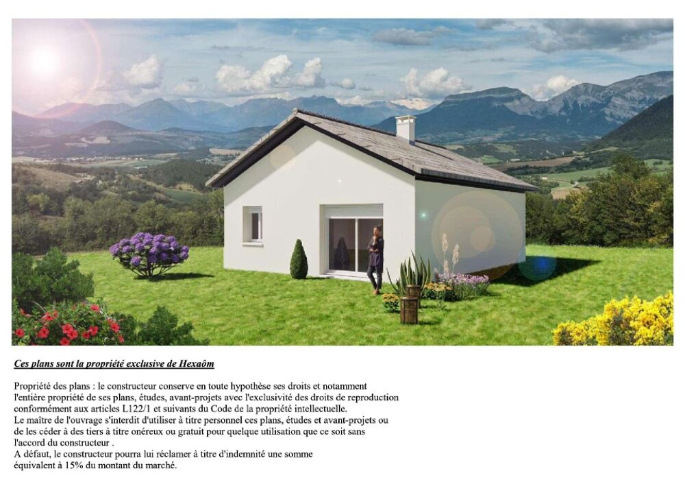vente Maison - 3 pièce(s) - 60 m² Saint-Firmin (05800)