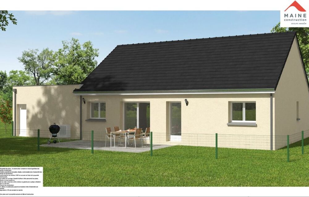 vente Maison - 4 pièce(s) - 90 m² Villaines-la-Gonais (72400)