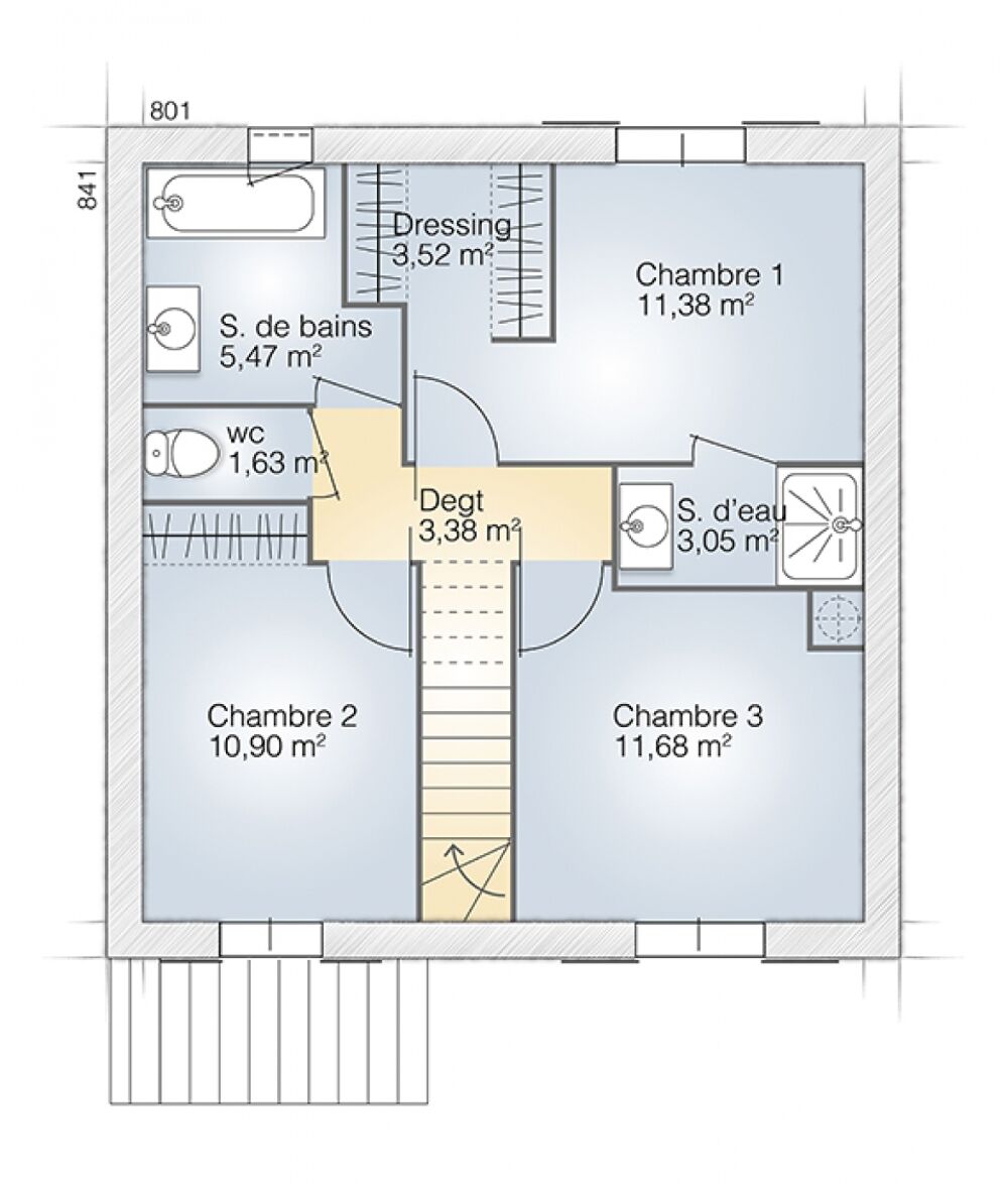 vente Maison - 6 pice(s) - 95 m Serviers-et-Labaume (30700)