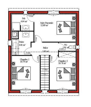  Maison � vendre 4 pi�ces 95 m�