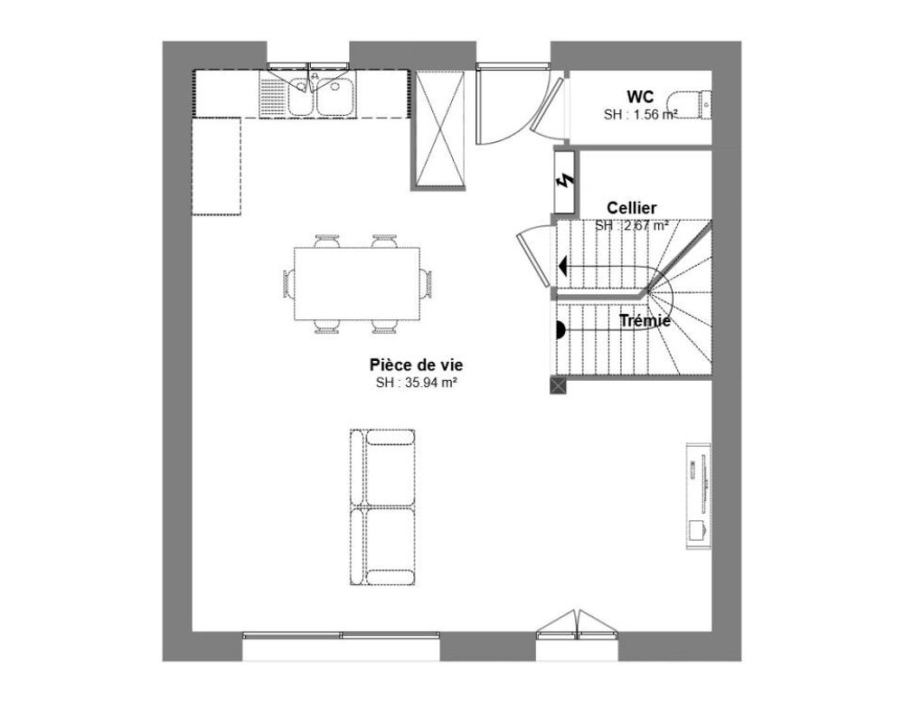 vente Maison - 4 pièce(s) - 77 m² Le Muy (83490)