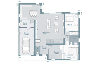  Maison 6 pièces 140 m² Mauguio
